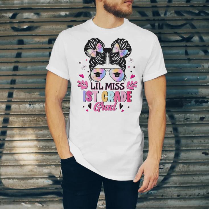 Lil Miss 1st Grade Grad Graduation Last Day Of 1st Grade Unisex Jersey T-Shirt