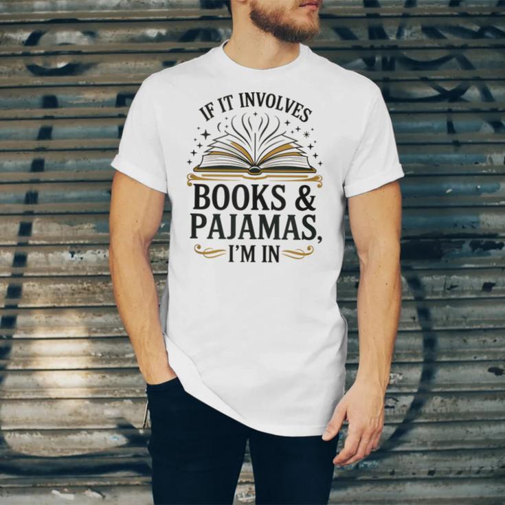 Magical Pajama And Book Lover Outfit For Readers Who Love Unisex Jersey T-Shirt