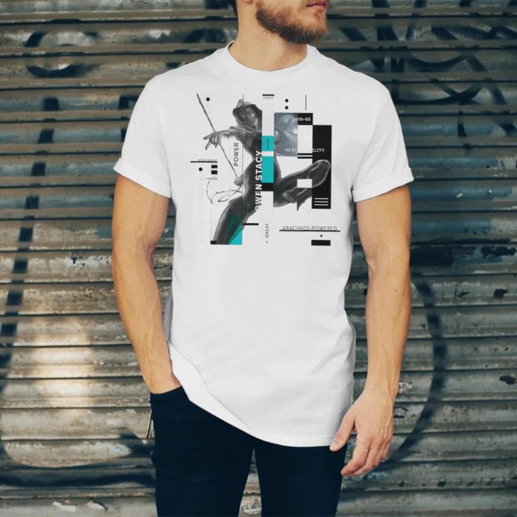 Marvel Spider-Man Gwen Stacy Responsibility Book Covers Unisex Jersey T-Shirt