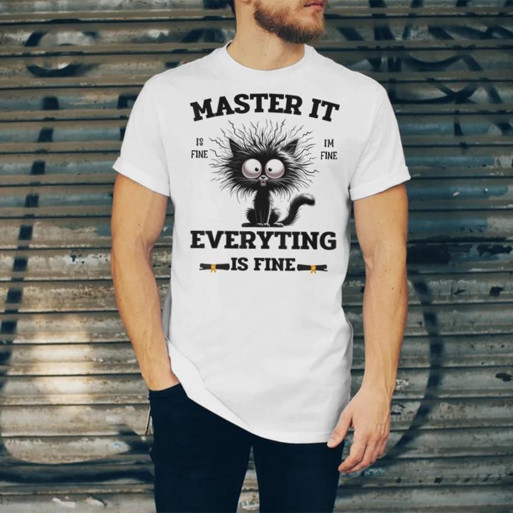 Masters Mastered It Graduate Master Degree Graduation Unisex Jersey T-Shirt