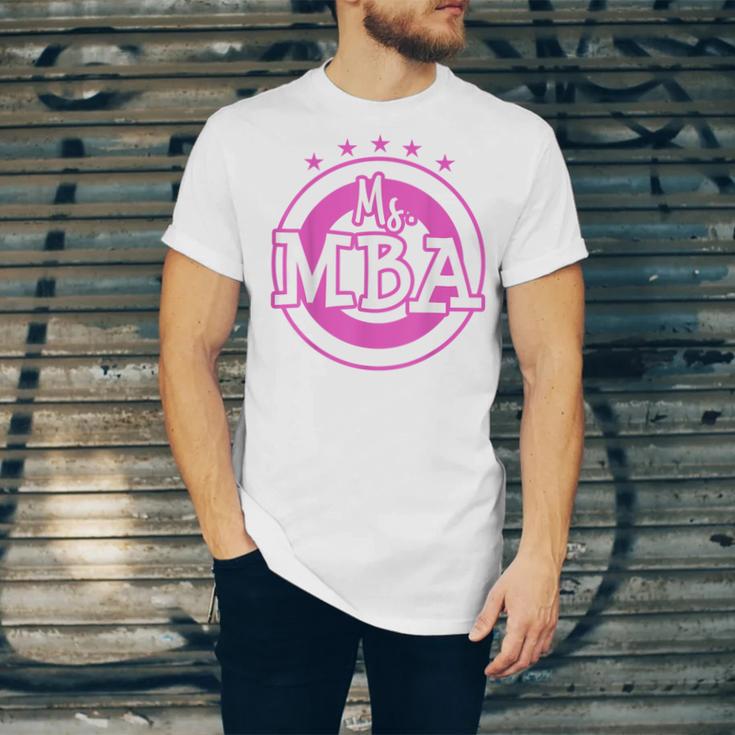 MBA Graduation Masters Business Administration T-Shirt Unisex Jersey T-Shirt