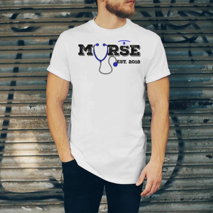 Murse Est 2018 Male Nurse Graduation Unisex Jersey T-Shirt