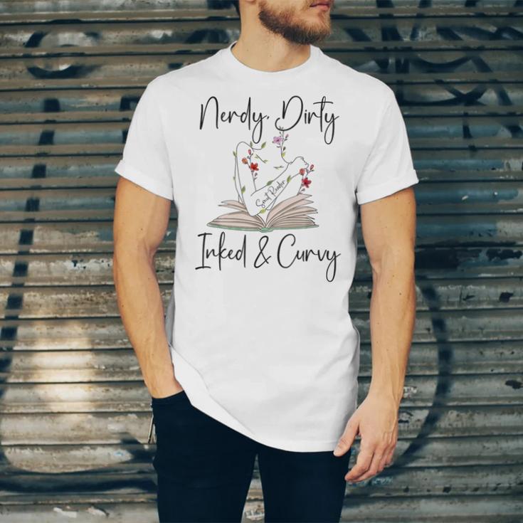 Nerdy Dirty Inked & Curvy ShirtSmutty Book TeesSmut Reader Unisex Jersey T-Shirt Nerdy Dirty Inked & Curvy ShirtSmutty Book TeesSmut Reader Unisex Jersey T-Shirt