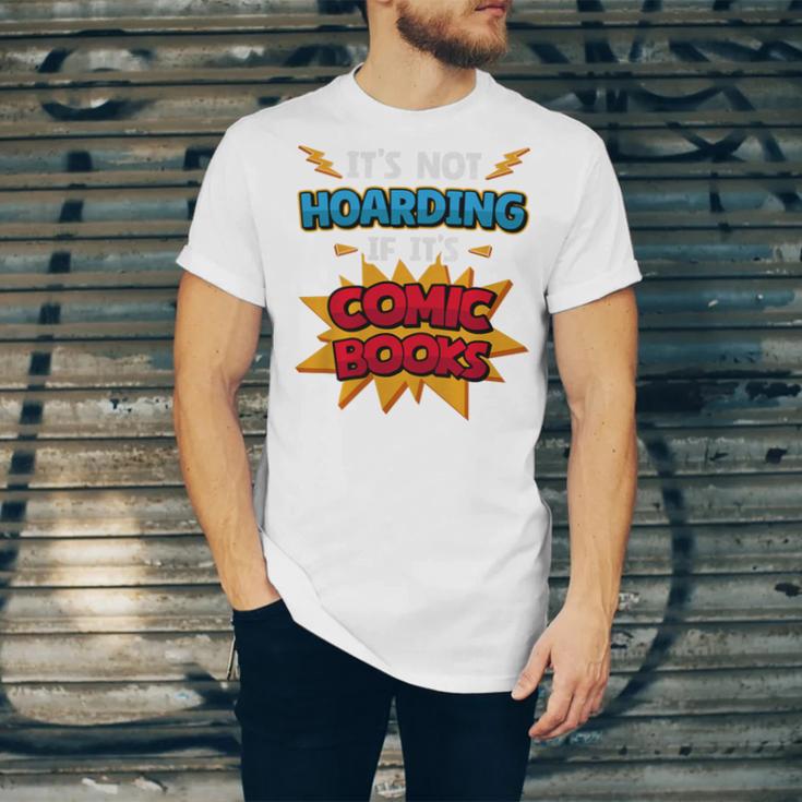 It Is Not Hoarding If It's Comic Books Collector Tee Premium Tri-Blend Unisex Jersey T-Shirt It Is Not Hoarding If It's Comic Books Collector Tee Premium Tri-Blend Unisex Jersey T-Shirt