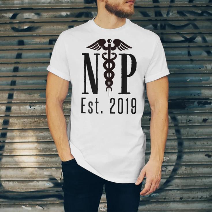 Nurse Practitioner Graduation NP Est 2019 Shirt Unisex Jersey T-Shirt