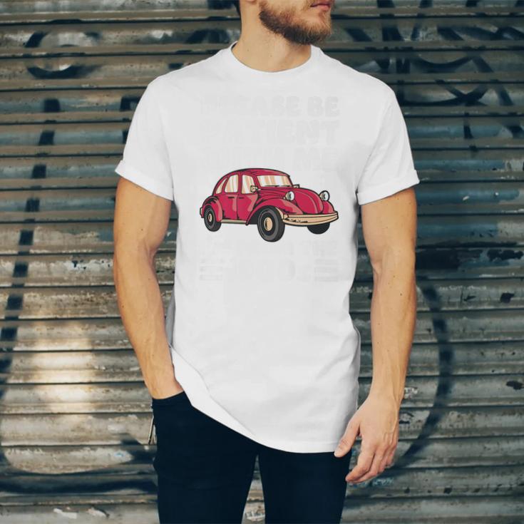 Be Patient With Me I'm From The 1900s Vintage Car Humor Premium Unisex Jersey T-Shirt