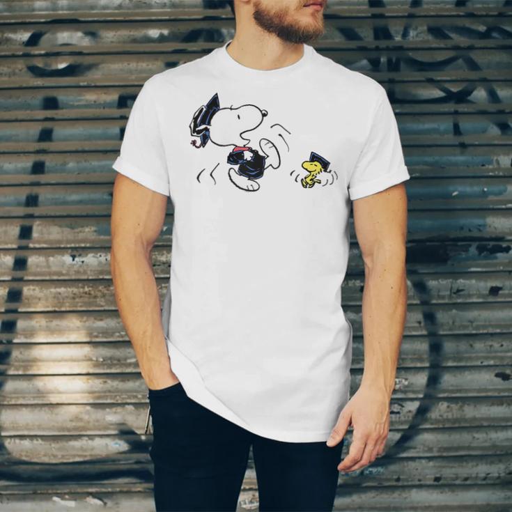 Peanuts Graduation Squad Snoopy Woodstock Raglan Baseball Tee Unisex Jersey T-Shirt