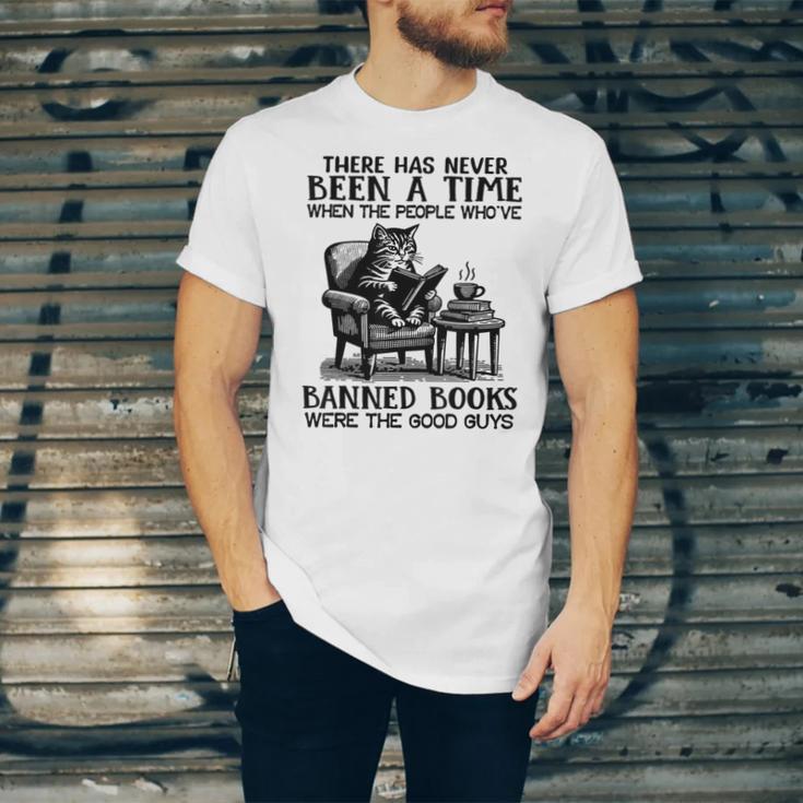 The People Who'Ve Banned Books Were The Good Guys Unisex Jersey T-Shirt The People Who'Ve Banned Books Were The Good Guys Unisex Jersey T-Shirt