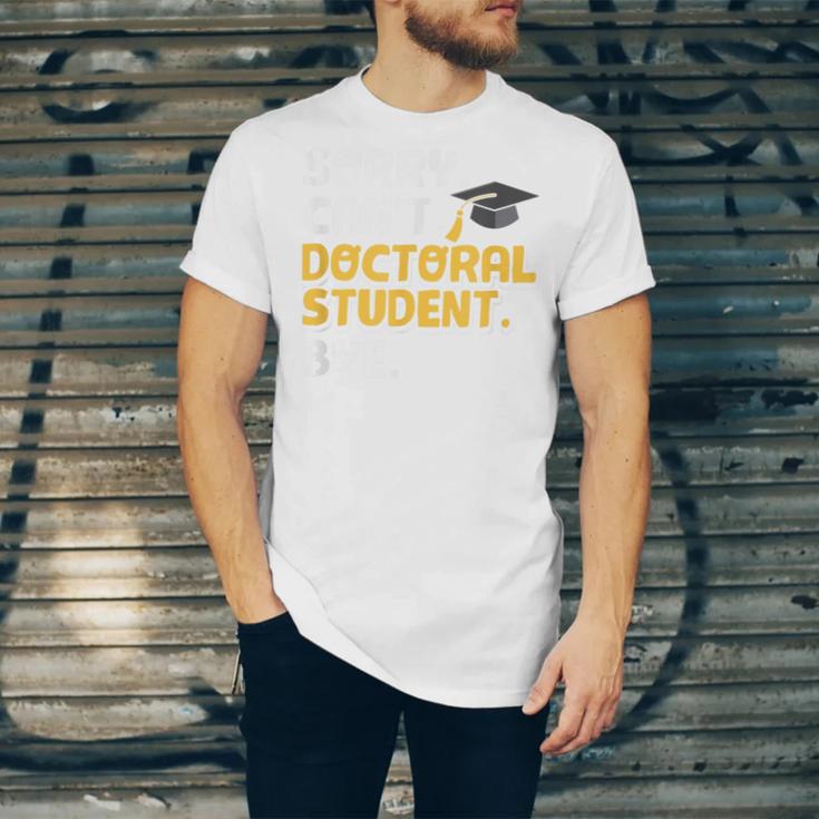 PhD Student Doctoral Degree Graduation Phd Graduate Unisex Jersey T-Shirt