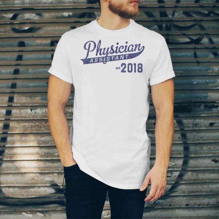 Physician Assistant Graduation Est 2018 Shirt Unisex Jersey T-Shirt