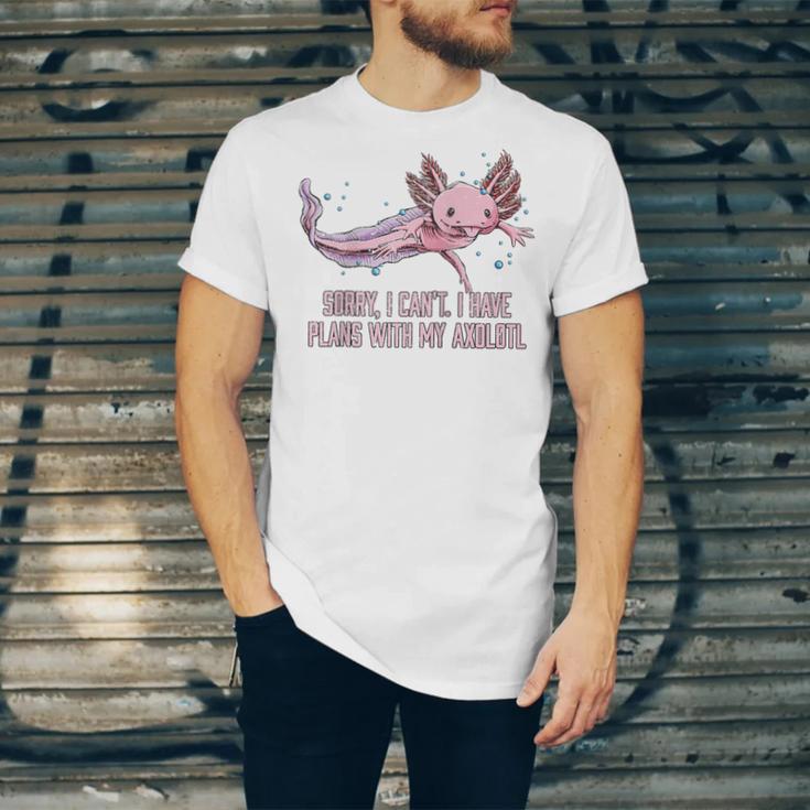 I Have Plans With My Axolotl Salamander Introvert Raglan Baseball Tee Unisex Jersey T-Shirt I Have Plans With My Axolotl Salamander Introvert Raglan Baseball Tee Unisex Jersey T-Shirt