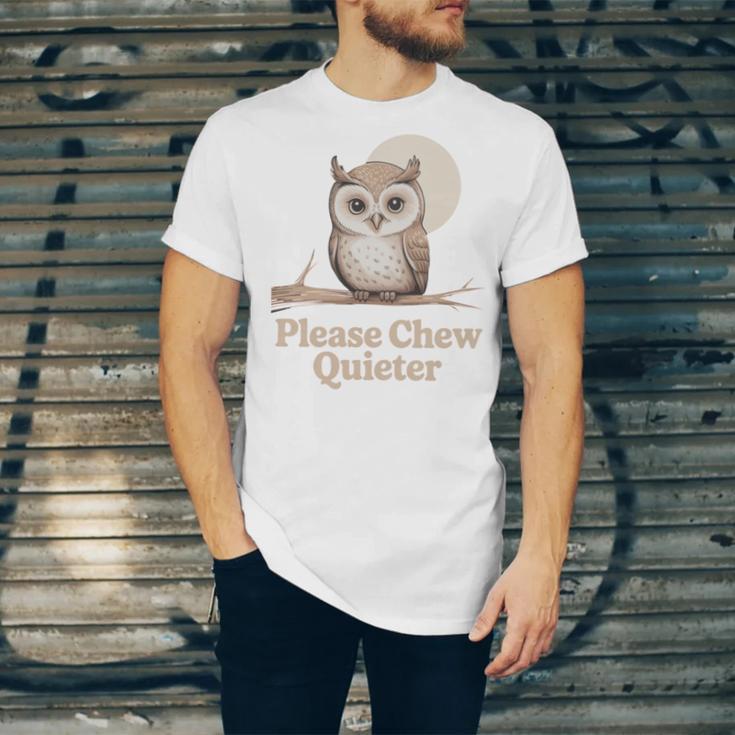 Please Chew Quieter Introvert Christmas Bird Lover Unisex Jersey T-Shirt Please Chew Quieter Introvert Christmas Bird Lover Unisex Jersey T-Shirt