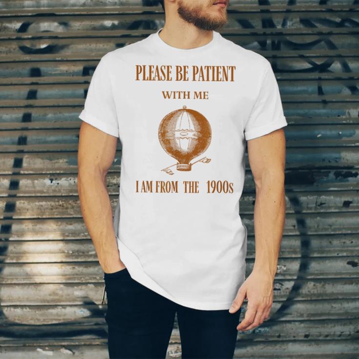 Please Be Patient With Me I'm From The 1900s Air Balloon Unisex Jersey T-Shirt