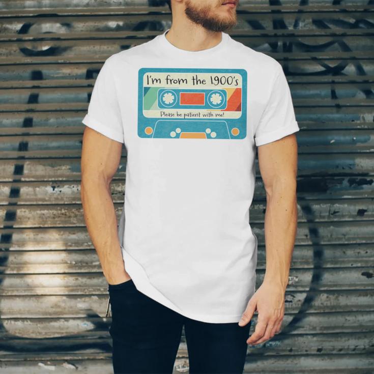 Please Be Patient With Me I'm From The 1900s Dad Premium Unisex Jersey T-Shirt Please Be Patient With Me I'm From The 1900s Dad Premium Unisex Jersey T-Shirt