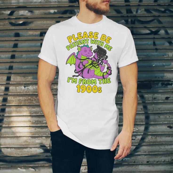 Please Be Patient I'm From The 1900s Dragon Men Women Premium Tri-Blend Unisex Jersey T-Shirt Please Be Patient I'm From The 1900s Dragon Men Women Premium Tri-Blend Unisex Jersey T-Shirt