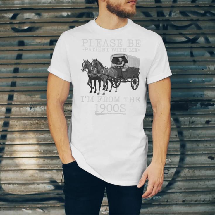 Please Be Patient With Me I'm From The 1900s Humorous Saying Premium Tri-Blend Unisex Jersey T-Shirt Please Be Patient With Me I'm From The 1900s Humorous Saying Premium Tri-Blend Unisex Jersey T-Shirt