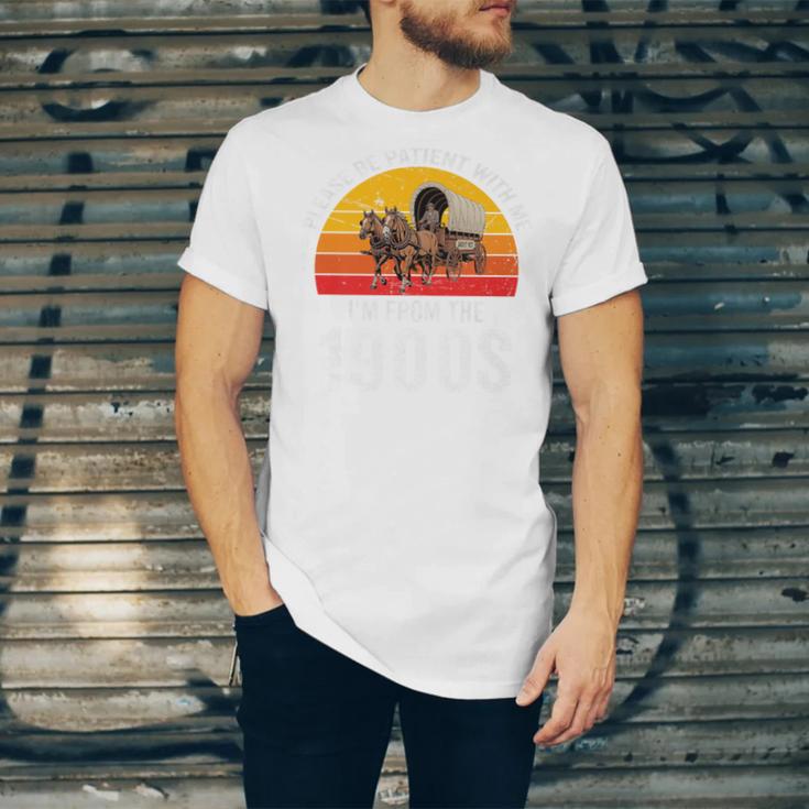 Please Be Patient With Me I'm From The 1900s Premium Unisex Jersey T-Shirt