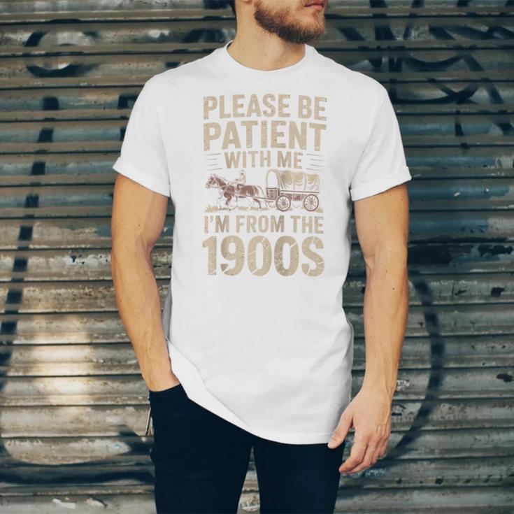Please Be Patient With Me I'm From The 1900S Raglan Baseball Tee Unisex Jersey T-Shirt Please Be Patient With Me I'm From The 1900S Raglan Baseball Tee Unisex Jersey T-Shirt