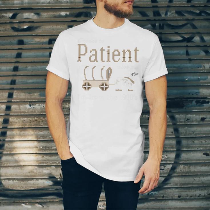 Please Be Patient With Me I'm From The 1900s Retro Gamer Premium Unisex Jersey T-Shirt