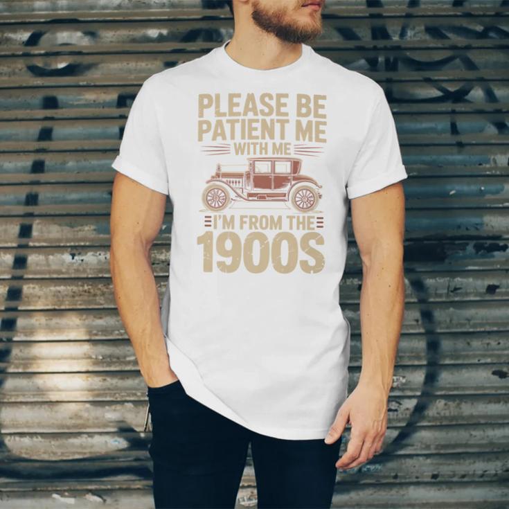 Please Be Patient With Me I'm From The 1900s Vintage Car Premium Unisex Jersey T-Shirt Please Be Patient With Me I'm From The 1900s Vintage Car Premium Unisex Jersey T-Shirt