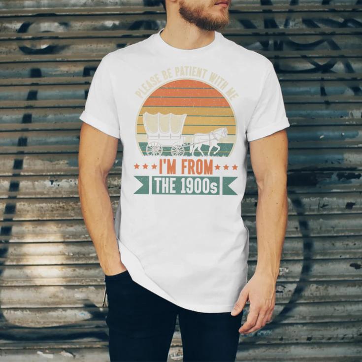 Please Be Patient With Me I'm From The 1900s Vintage Humor Premium Unisex Jersey T-Shirt