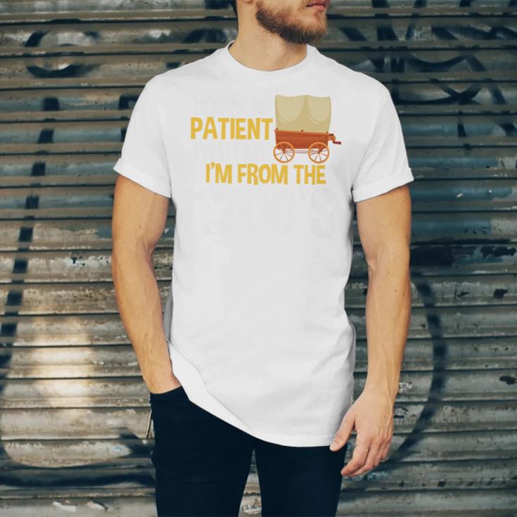 Please Be Patient With Me I'm From The 1900s Vintage Oregon Premium Unisex Jersey T-Shirt