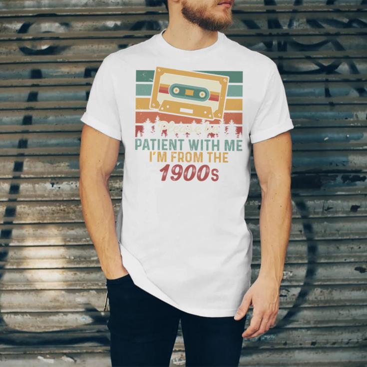 Please Be Patient-With Me I'm From The 1900s Retro Music Unisex Jersey T-Shirt Please Be Patient-With Me I'm From The 1900s Retro Music Unisex Jersey T-Shirt