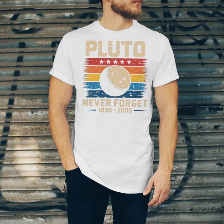 Pluto Never Forget Space Nostalgia Astronomy Humor Premium Tri-Blend Unisex Jersey T-Shirt Pluto Never Forget Space Nostalgia Astronomy Humor Premium Tri-Blend Unisex Jersey T-Shirt
