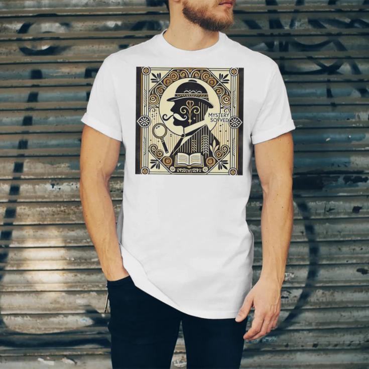 Poirot Mystery Books Vintage Detective Premium Tri-Blend Unisex Jersey T-Shirt Poirot Mystery Books Vintage Detective Premium Tri-Blend Unisex Jersey T-Shirt