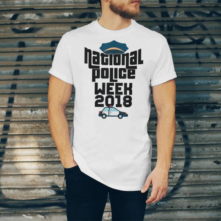 Police Officer National Week T-Shirt Graduation 2018 Unisex Jersey T-Shirt