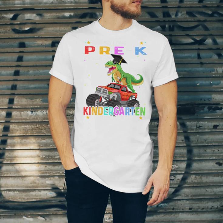 Pre k Graduation 2025 Pre-k Kindergarten Graduate Dinosaur Premium Tri-Blend Unisex Jersey T-Shirt