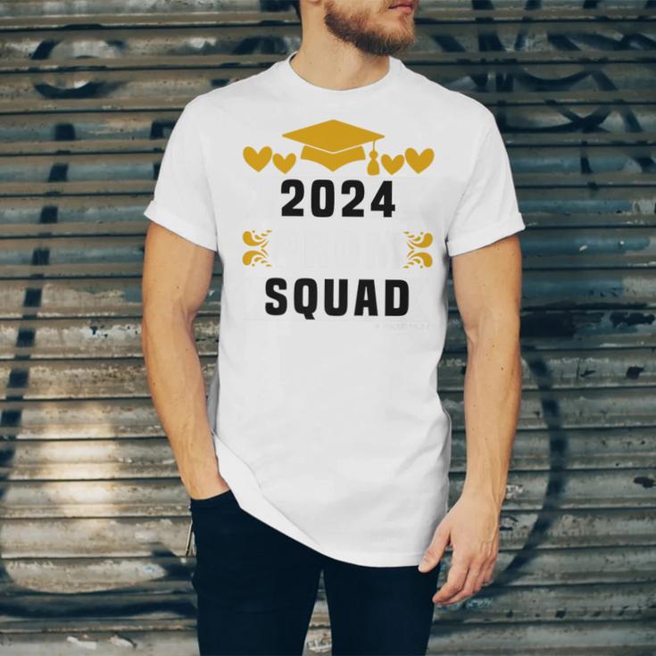 Prom Squad 2024 High School Graduation Party Premium Unisex Jersey T-Shirt
