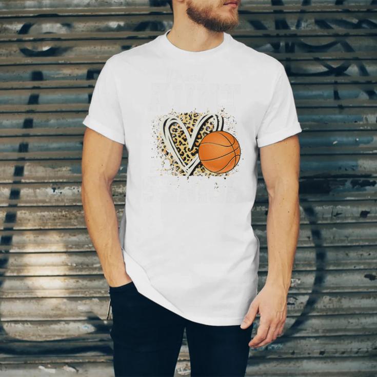 Proud Aunt Of A 2026 Senior Basketball Graduation Leopard Premium Tri-Blend Unisex Jersey T-Shirt