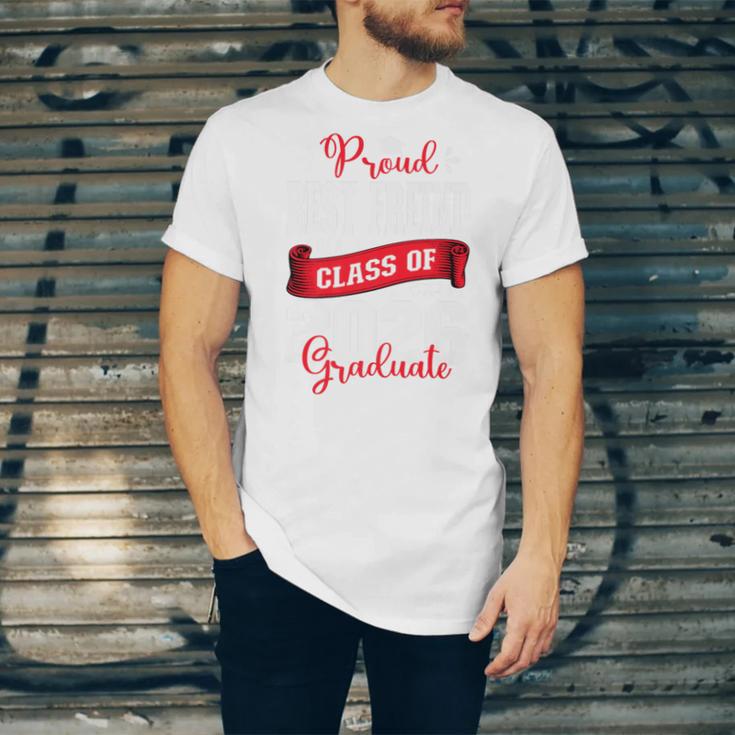 Proud Best Freind Of a Class Of 2026 Graduate For Graduation Premium Unisex Jersey T-Shirt