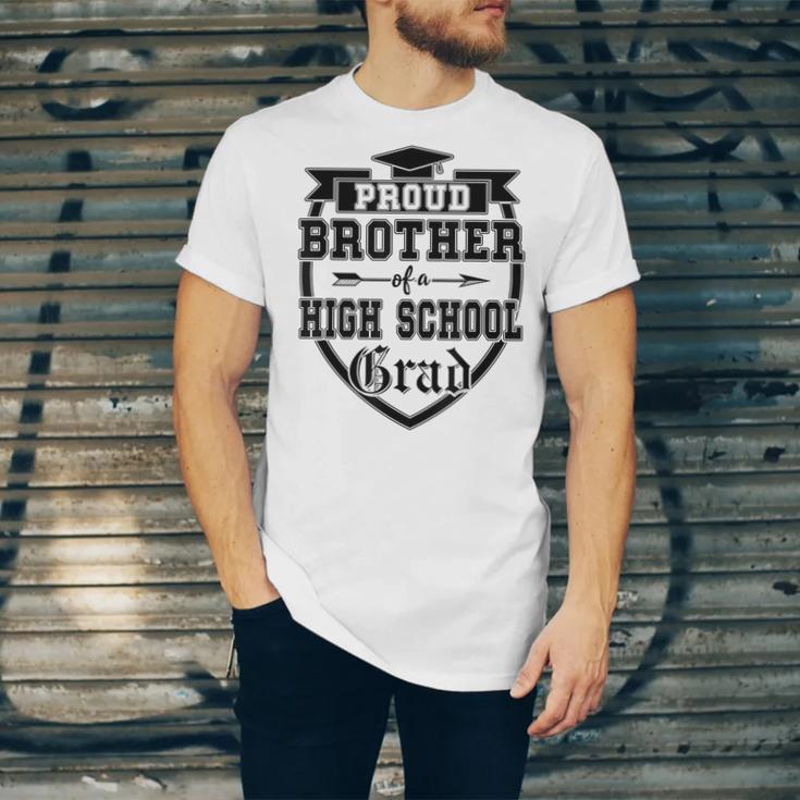 Proud Brother Of a High School Grad Senior Graduation Shirt Unisex Jersey T-Shirt