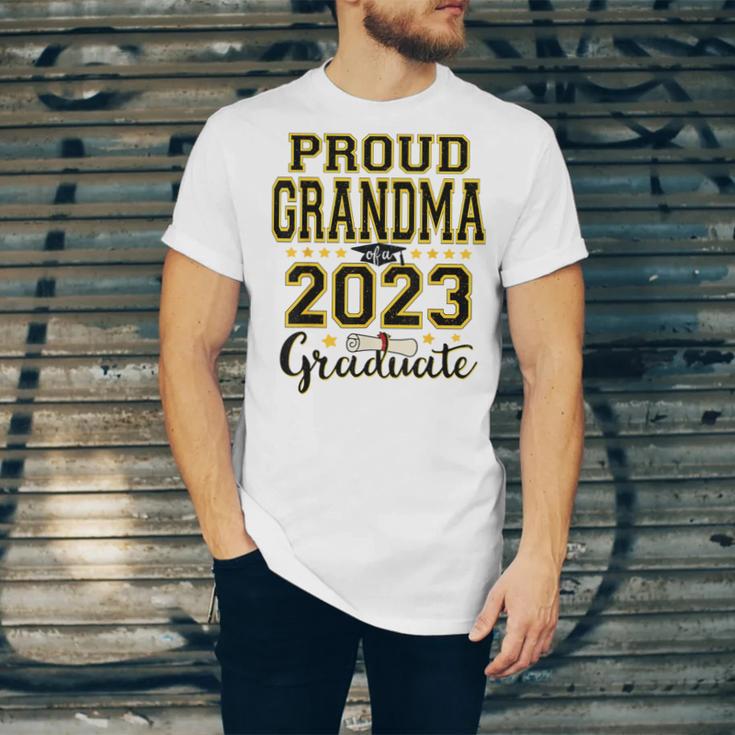 Proud Grandma Of A 2023 Graduate Graduation Unisex Jersey T-Shirt