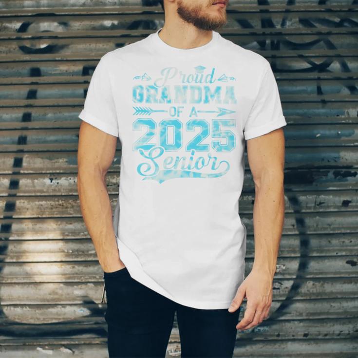 Proud Grandma Of a 2025 Senior Graduate Graduation Premium Unisex Jersey T-Shirt