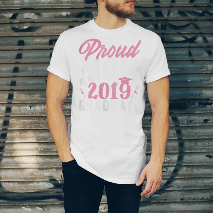 Proud Mom Of The Graduate Senior Class 2019 Graduation Party Unisex Jersey T-Shirt