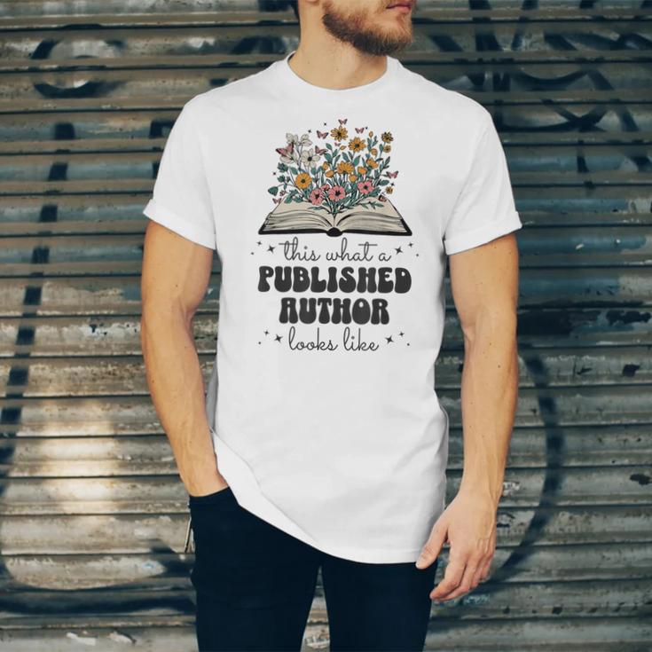 This Is What A Published Author Looks Like Book Writer Unisex Jersey T-Shirt