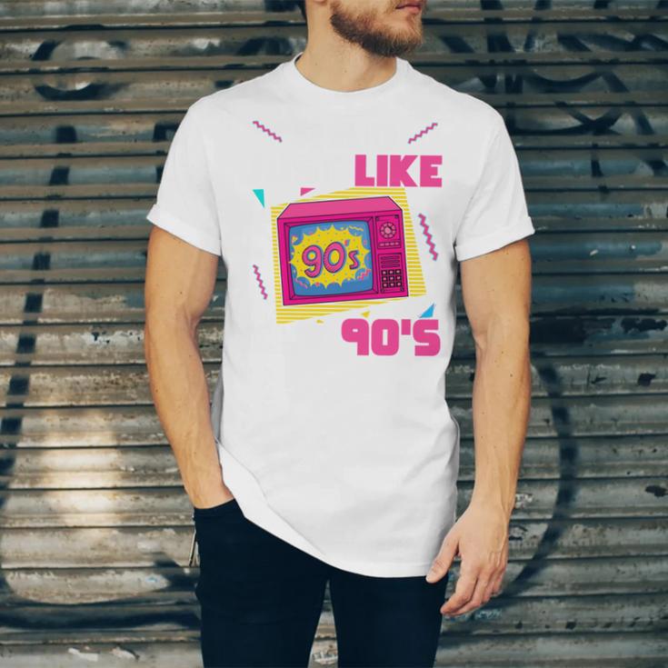 Rad Just Like The 90s 90s Aesthetic Nostalgia 1990s Retro Unisex Jersey T-Shirt
