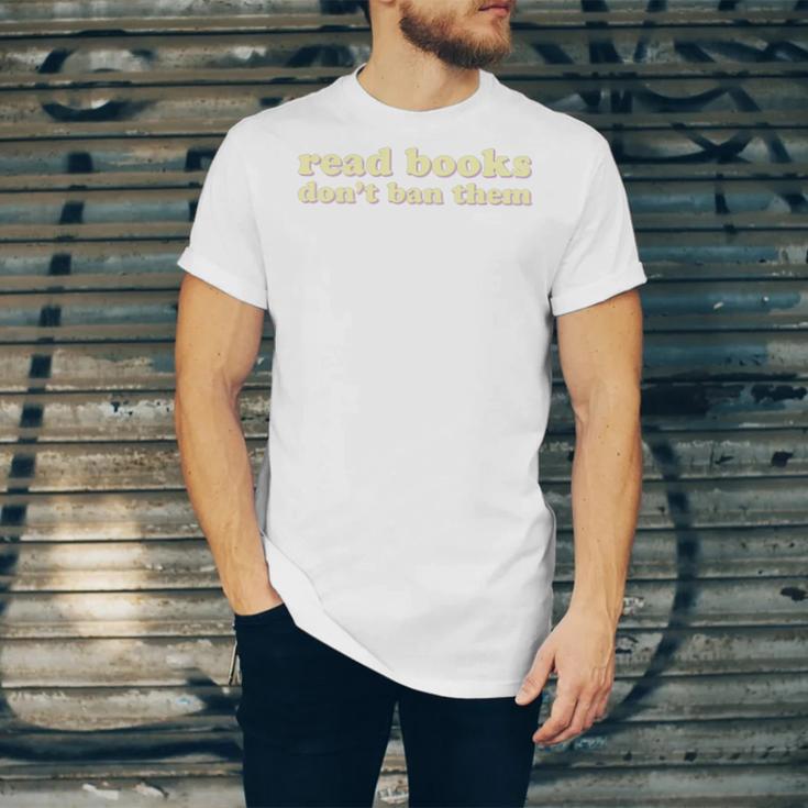 Read Books Don’t Ban Them Free Speech Advocate Book Lover Unisex Jersey T-Shirt Read Books Don’t Ban Them Free Speech Advocate Book Lover Unisex Jersey T-Shirt
