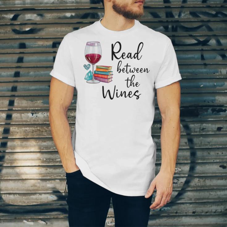 Read Between The Wines Im Just a Girl Who Loves Books & Wine Unisex Jersey T-Shirt Read Between The Wines Im Just a Girl Who Loves Books & Wine Unisex Jersey T-Shirt