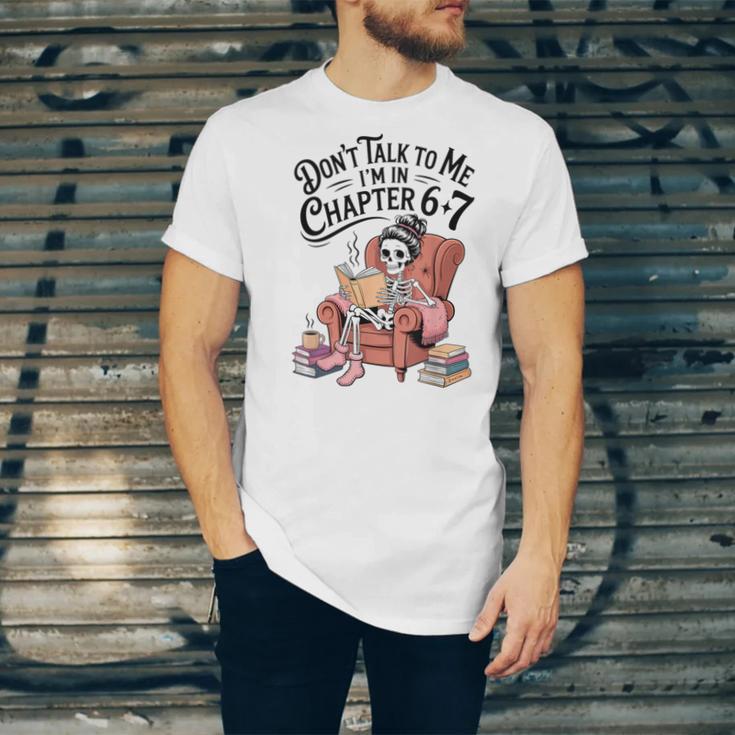 Reading 67 Six Seven Meme English Teacher Book Lover Unisex Jersey T-Shirt