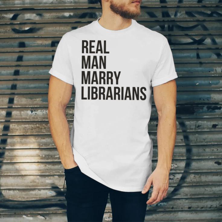 Real Men Marry Librarians – Book Lover Husband Unisex Jersey T-Shirt Real Men Marry Librarians – Book Lover Husband Unisex Jersey T-Shirt