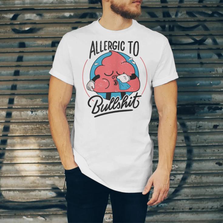 Retro Toon Introvert Sarcasm Anti-Social Nihilism Unisex Jersey T-Shirt