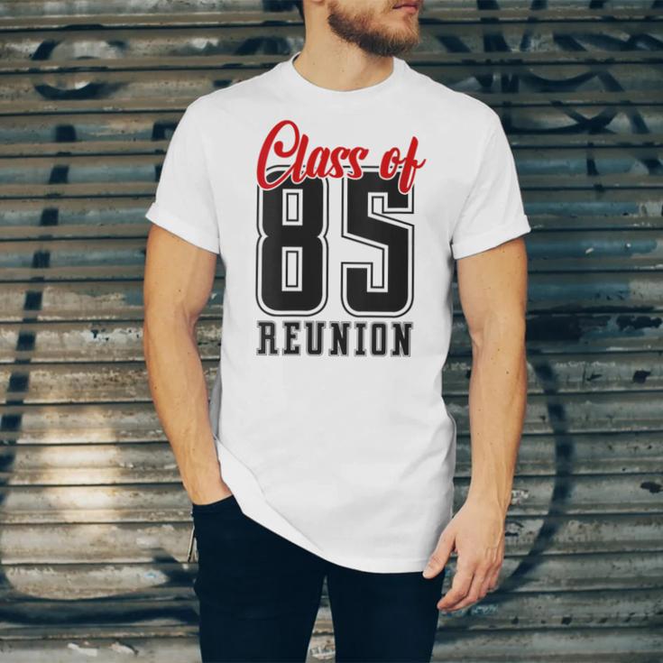 Reunion 1985 Matching Graduation High School Class Of 1985 Unisex Jersey T-Shirt