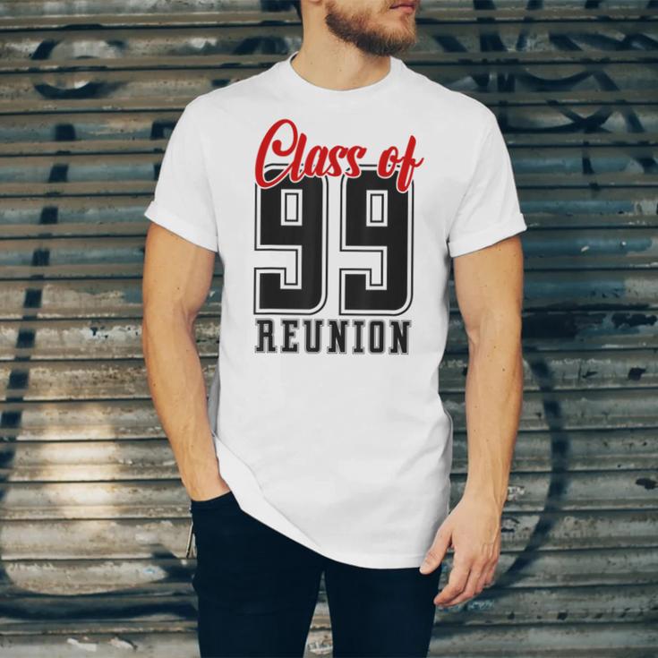 Reunion 1999 Matching Graduation High School Class Of 1999 Unisex Jersey T-Shirt