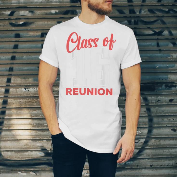 Reunion 2016 Class Of 2016 Matching Graduation High School Unisex Jersey T-Shirt