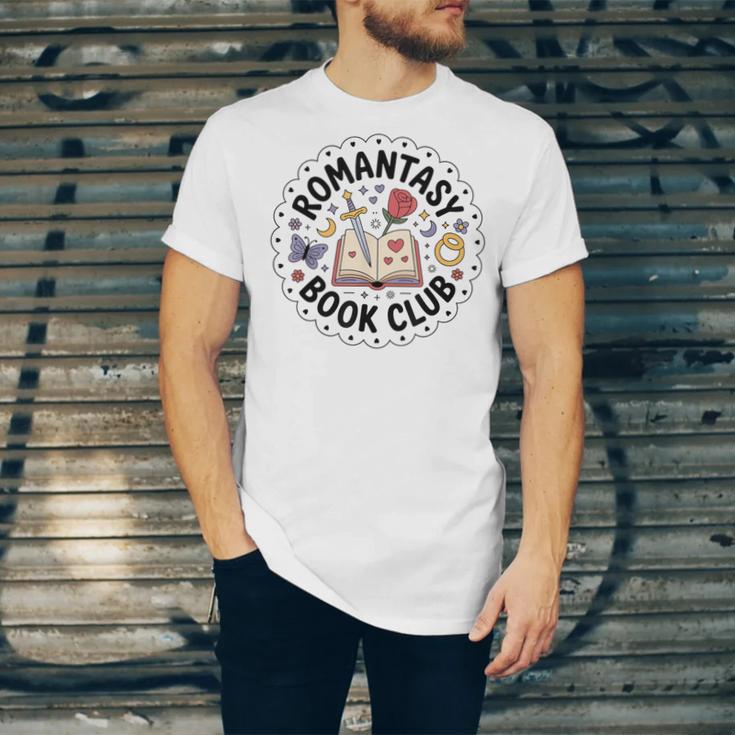 Romantasy Book Club Romance Fantasy Book Lover Tee Unisex Jersey T-Shirt