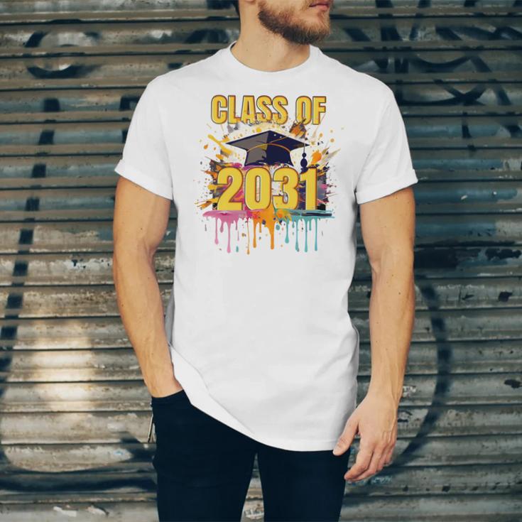 Senior 31 Class Of 2031 Back To School Graduation 2031 Unisex Jersey T-Shirt